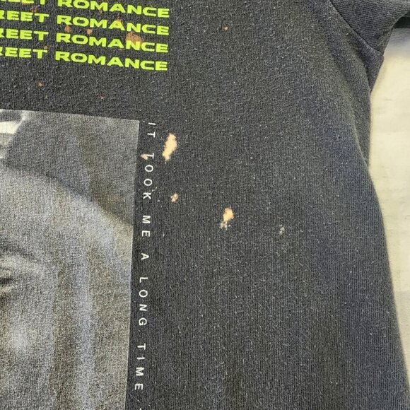 Chemistry Mens Faded Black Poetic Tupac Graphic Tee Shirt, sz MD - Picture 8 of 8